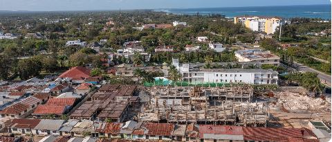Nyali VOK Affordable Housing aerial view