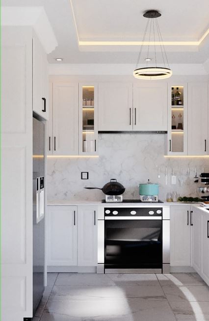 Serenity Villas modern kitchen