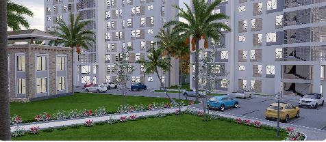 Watamu Beach Road Affordable Housing outdoor space